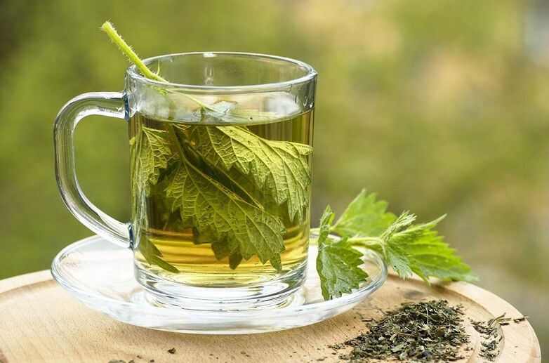 Nettle soup to increase power